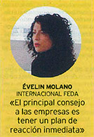 Evelin Molano, International FEDA
