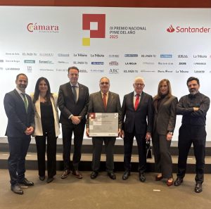 Miguelitos Ruiz de La Roda, finalista en el prestigioso certamen Premio PYME del Año